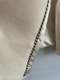 J.Crew Ivory Peacoat jacket Size 8UK