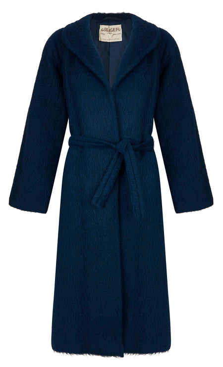 Stella McCartney navy swing coat Size 8UK