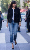 Chanel black jacket Size 6UK