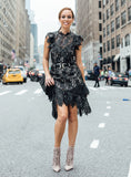 Prada silk and lace evening dress Size 6UK