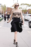 Prada silk and lace evening dress Size 6UK