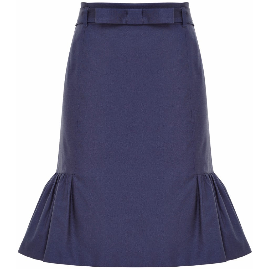 Prada midnight blue skirt Size 8UK