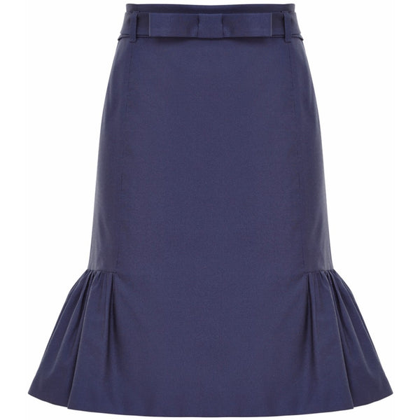 Prada midnight blue skirt Size 8UK