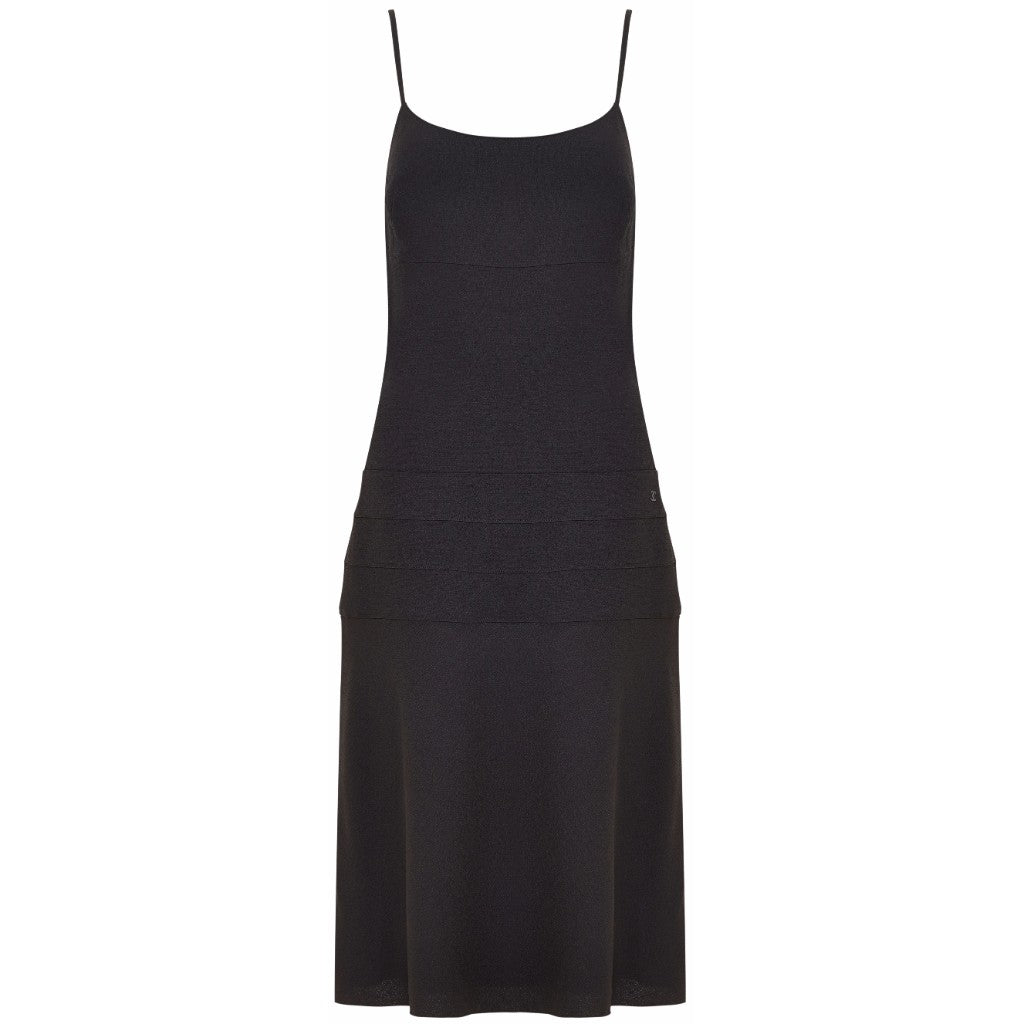 Chanel shoestring strap dress Size 10UK