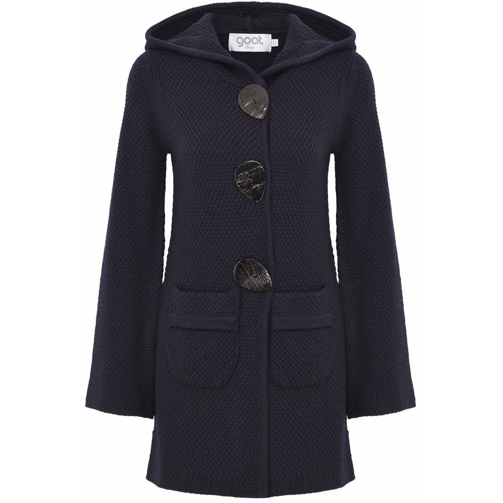 Goat navy cardigan-coat Size 8UK