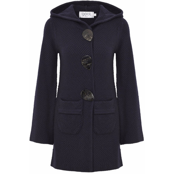 Goat navy cardigan-coat Size 8UK