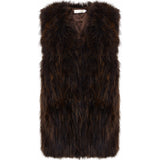 Layers Paris fox fur gilet Size M