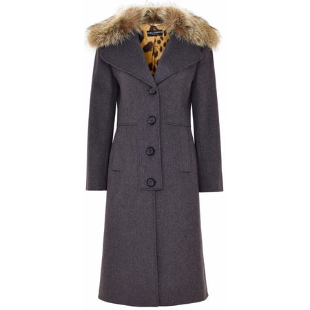 Stella McCartney navy swing coat Size 8UK