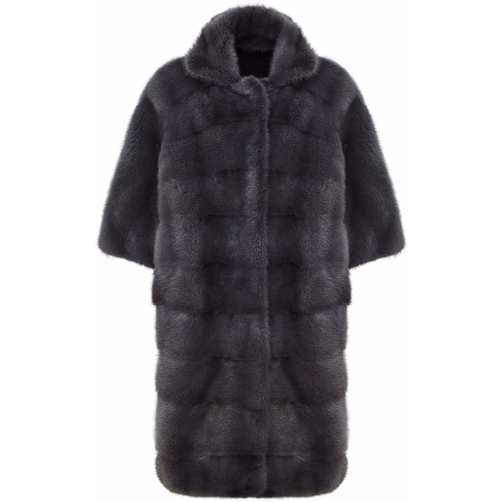 Anna mink and cashmere coat Size 10UK