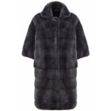 Anna mink and cashmere coat Size 10UK