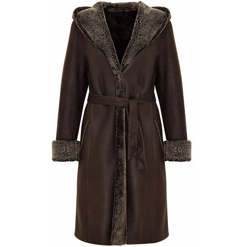 Paris Shearling coat Size 10UK