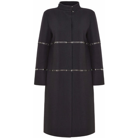 Stella McCartney navy swing coat Size 8UK