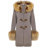 Vicedomini taupe cashmere cardigan Size M