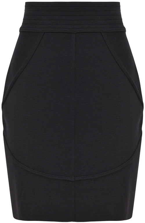 Azzedine Alaia black bodycon skirt Size S