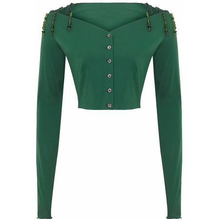 Milly silk chiffon top Size 8UK