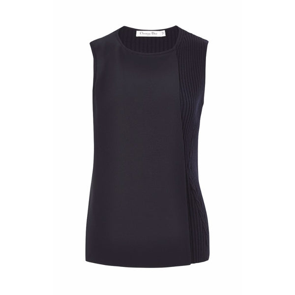 Christian Dior ribbed vest top Size 10UK