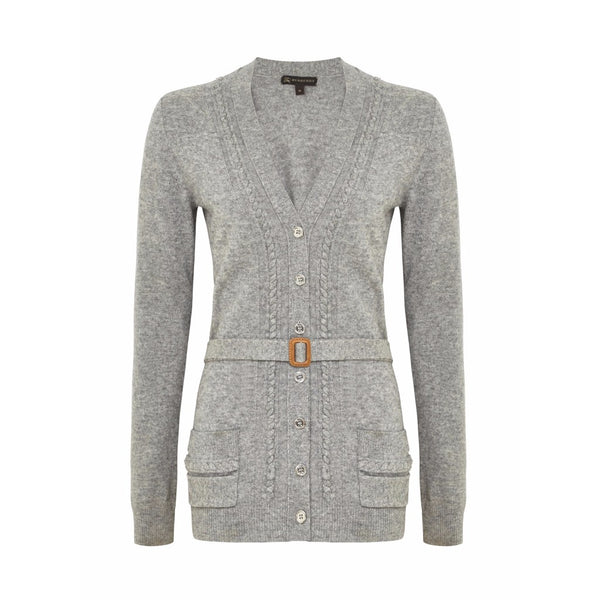 Burberry grey cashmere cardigan Size M