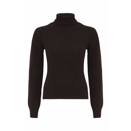Ralph Lauren navy cashmere polo neck  Size S