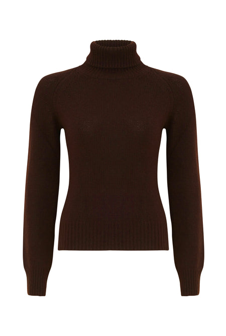 Ralph Lauren navy cashmere polo neck  Size S