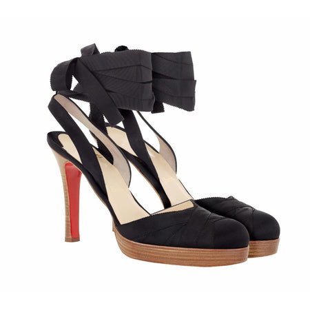 Christian Dior platform suede mules Size 6½UK