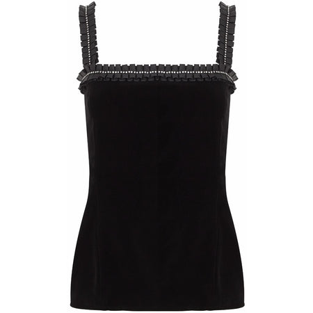 Milly silk chiffon top Size 8UK