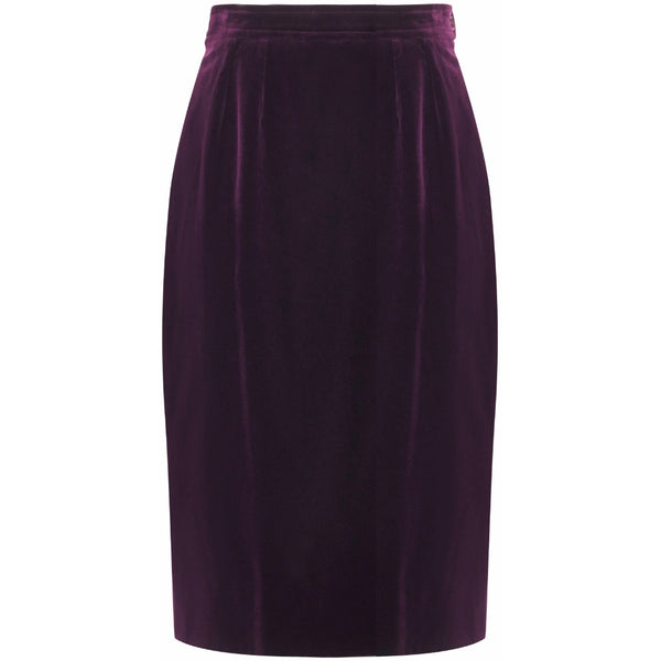 Yves St. Laurent velvet skirt Size 14UK