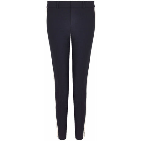 Michael Kors trousers with ivory military stripe Size 6UK