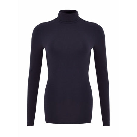 Ralph Lauren navy cashmere polo neck  Size S