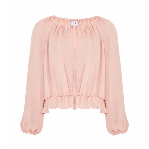 Halston Heritage silk blouse Size 8UK