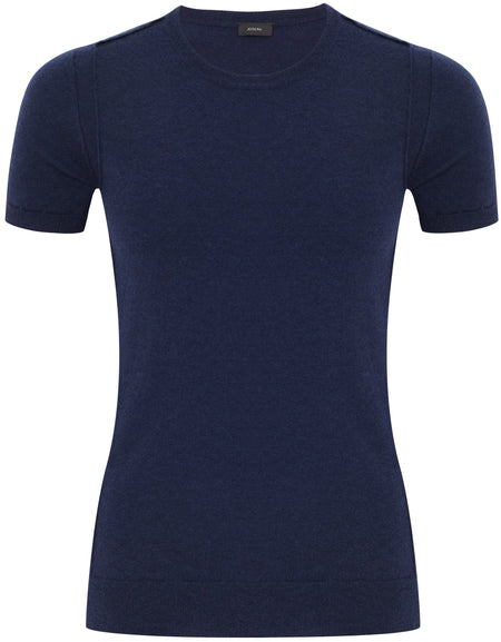 Ralph Lauren navy cashmere polo neck  Size S