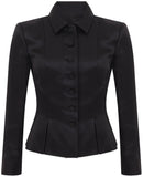 Oscar de la Renta vintage silk satin jacket and two skirts suit Size 10UK