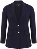 Theory navy wool blazer Size 8UK