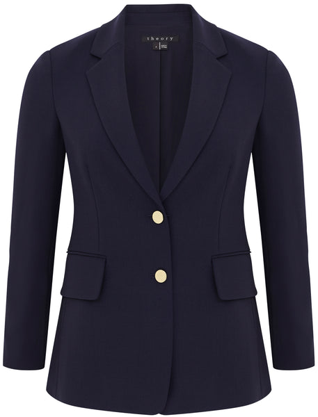 Theory navy wool blazer Size 8UK