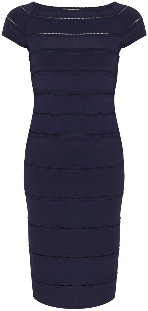 Christian Dior navy dress Size 8UK