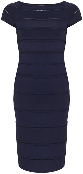 Christian Dior navy dress Size 8UK