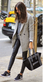 Chloé large leather tote bag
