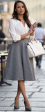 Paule Ka grey skirt Size 8UK