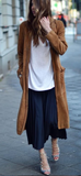 Prada midnight blue wool skirt Size 8UK