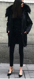 Prada hooded black parka Size 10UK