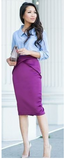 Yves St. Laurent velvet skirt Size 14UK