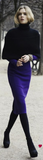 Yves St. Laurent velvet skirt Size 14UK