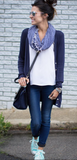 Stella McCartney peplum cardigan Size 8UK