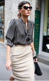 Yves St Laurent blouse Size 6UK