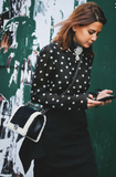 Yves St Laurent blouse Size 6UK