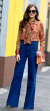 Yves St. Laurent silk blouse Size 8UK