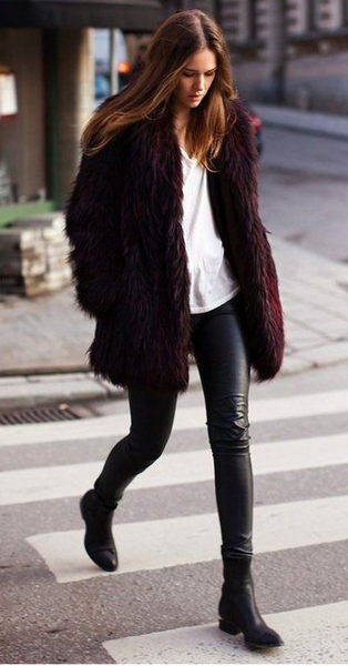 Yves St Laurent coat Size 6UK