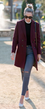 Yves St Laurent coat Size 6UK