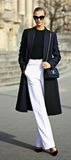Vince ivory trousers Size 8UK