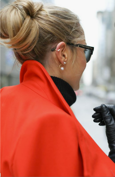 MOMA pearl earrings