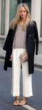 Vince ivory trousers Size 8UK